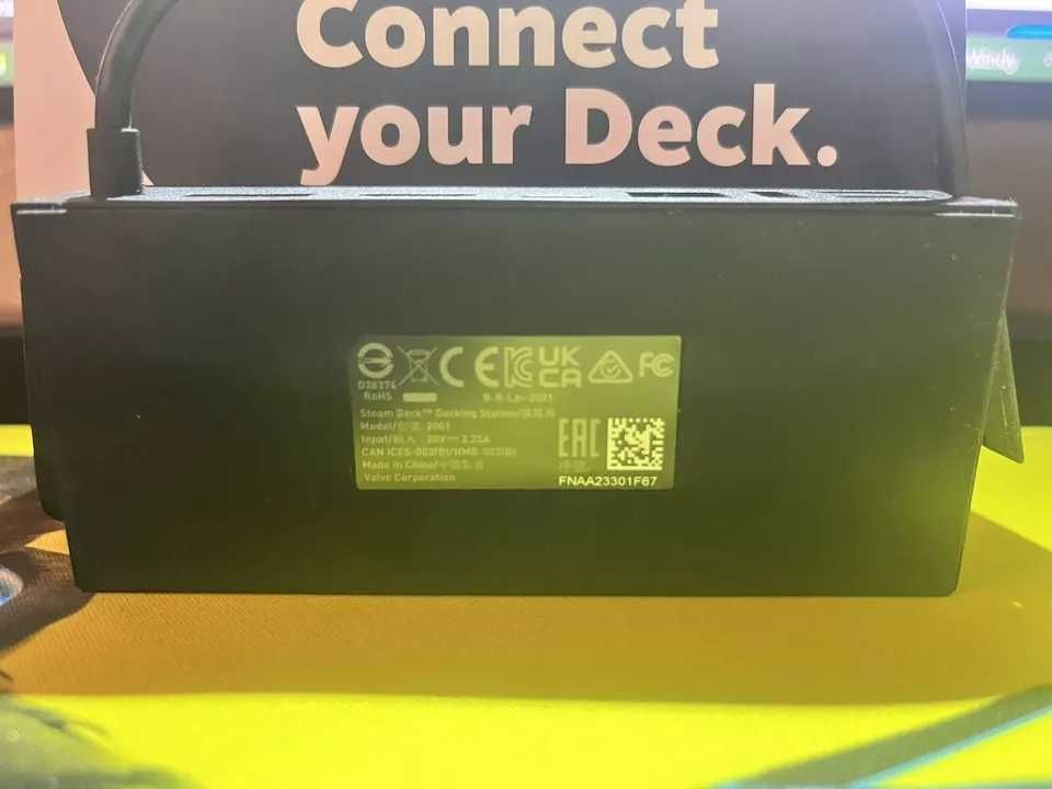 Док станция для стим дек / VALVE Steam Deck Dock Station (ОРИГИНАЛ ...