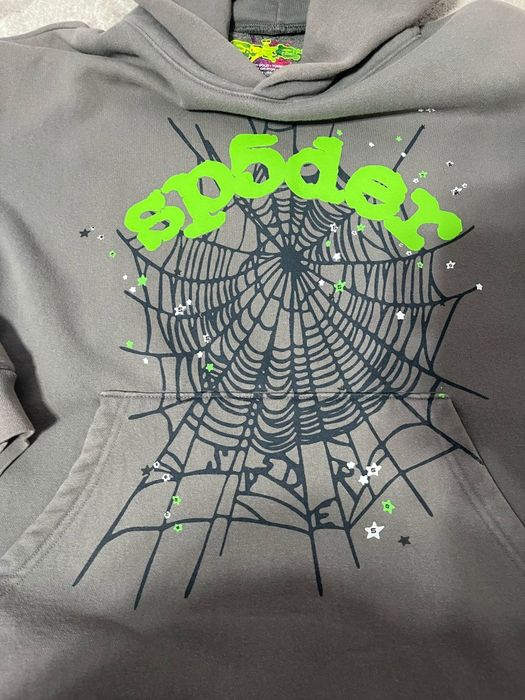 Hanorac Hoodie  Sp5der,  marimea L,foarte gros