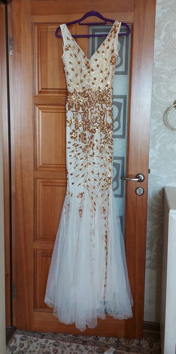 Вечернее платье. Рыбка, русалка. 40-44 размер.