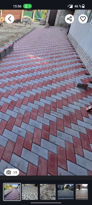 Брусчатка тротуарная