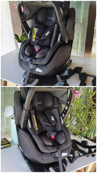 Scaun copiii Recaro Salina Elite cu scoica și cărucior Recaro