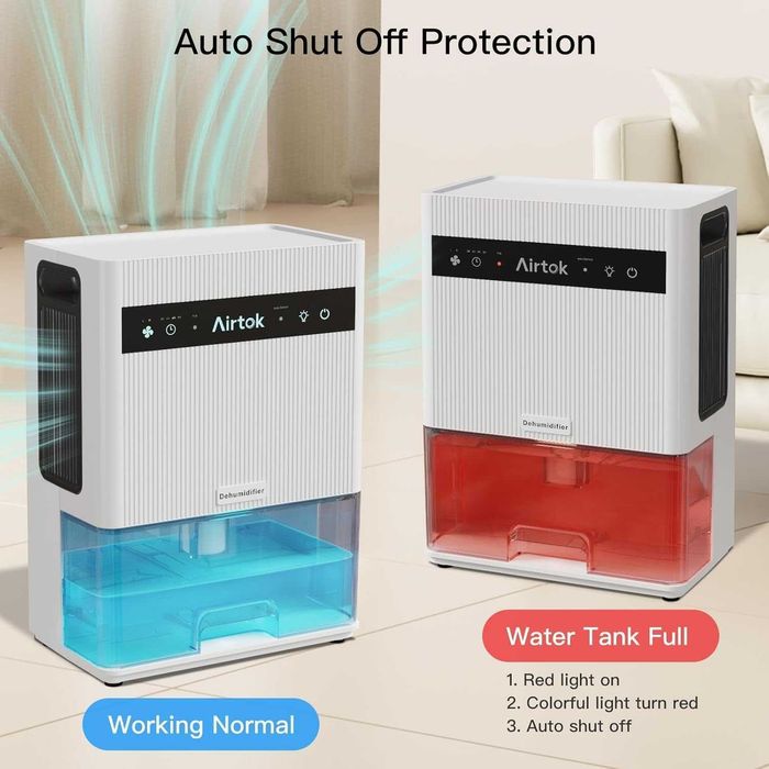 Влагоабсорбатор Airtok 3L Dehumidifier,Гаранция