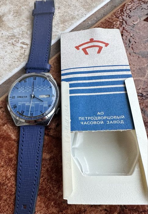 Сьветски нов механичен часовник Ракета вечния календар