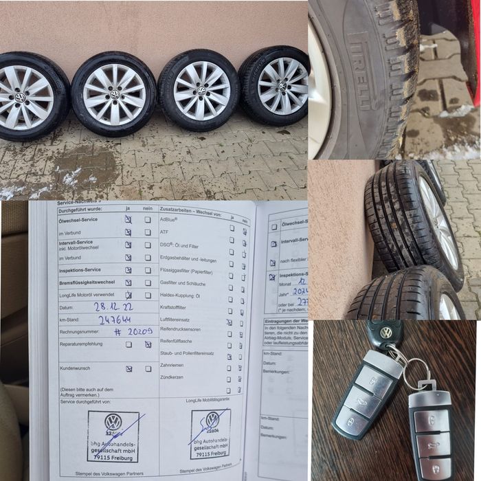 Volkswagen Passat B7 2.0 tdi. Istoric Vw Germania-km reali