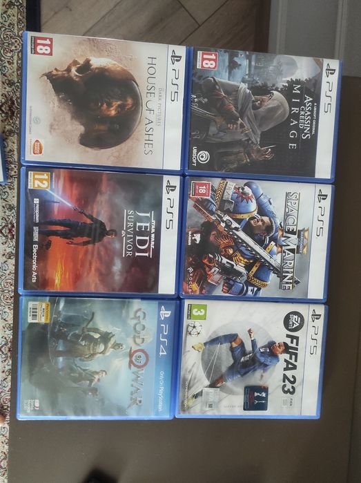 Продам игры для ps5 (все 6 за 45к)