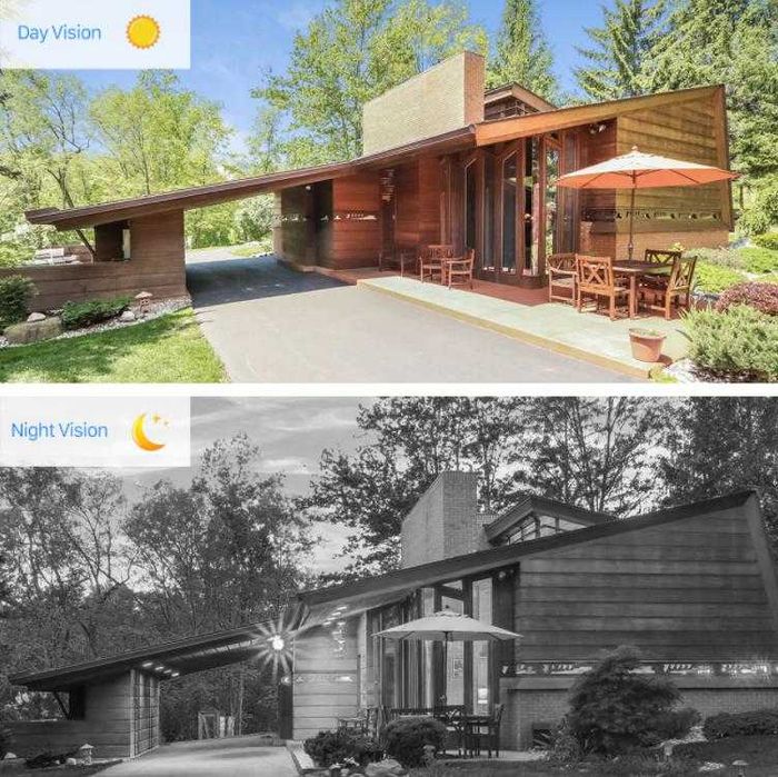 Безжичен Бебефон Охранител WIFi UltraHD 5MPx Водоустойчив Видеодомофон