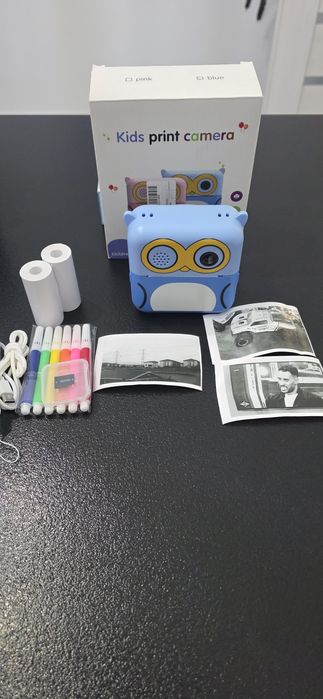 Camera foto aparat foto copii imprimare poze printare Roz sau albastru