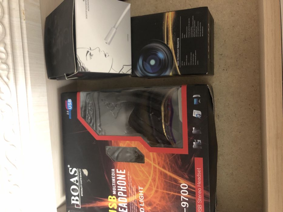 Комплект наушники, микрофон, веб-камера