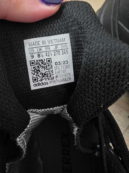 Ghete pentru drumeții Adidas Terrex