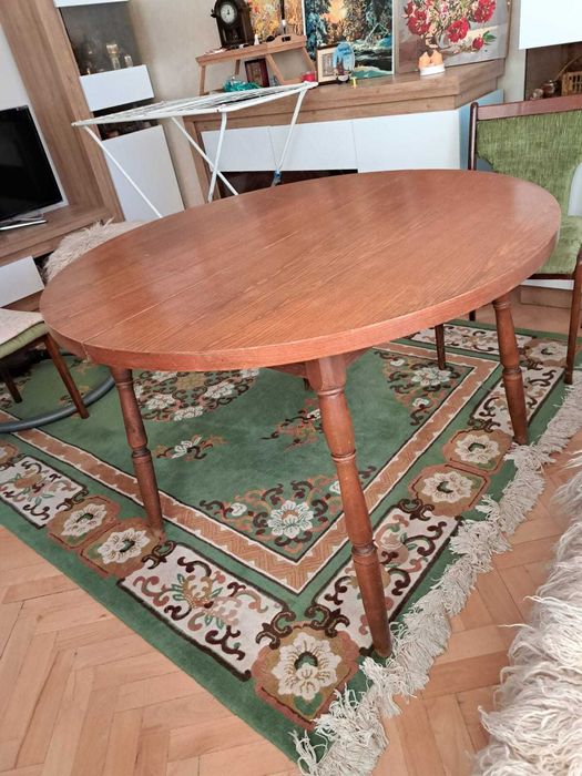 Разтегаема маса от дърво 110/150см