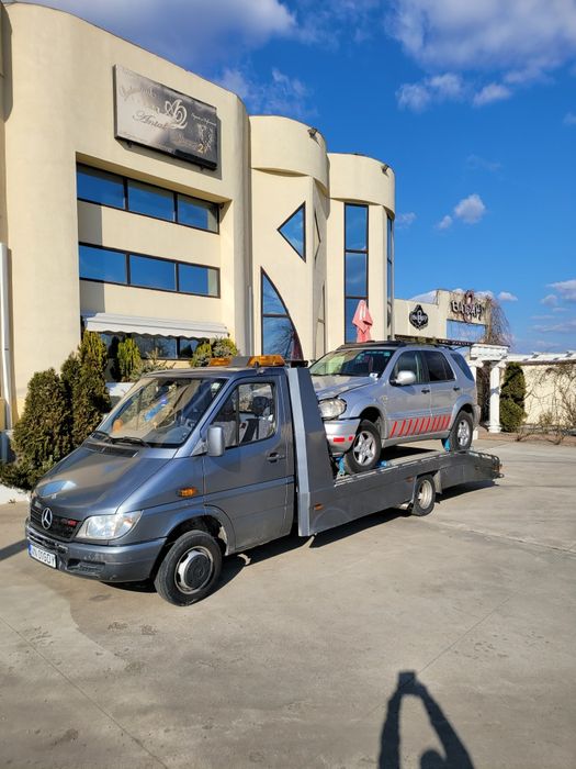 Tractari Platforma AUTO Utilaje  dube xxl Focsani Vrancea E85 non stop