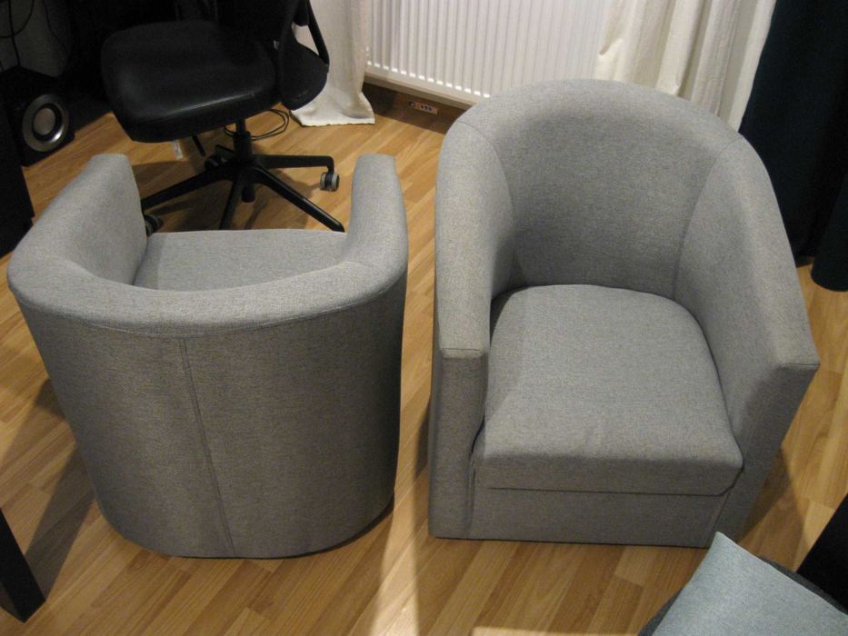 Set doua fotolii bar/hol in stil scoica