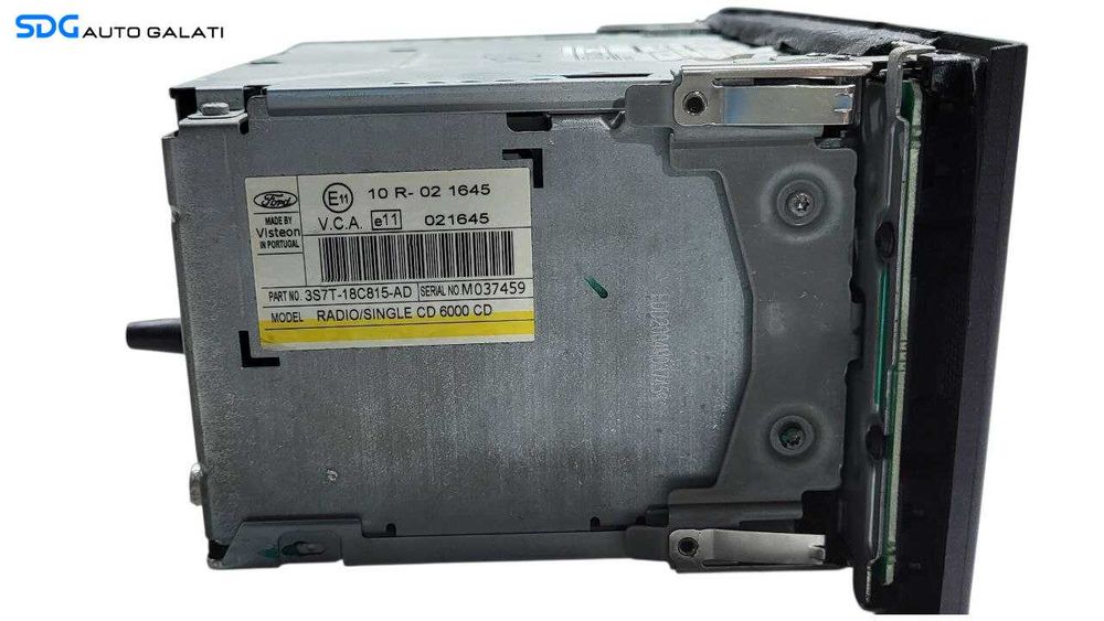 Unitate Radio CD Player Ford Focus 2 2004 - 2010 Cod 10R-021645 3S7T-18C815-AD [L7429]