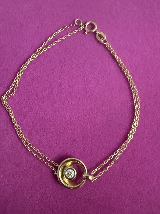 Бриллиантовый браслет