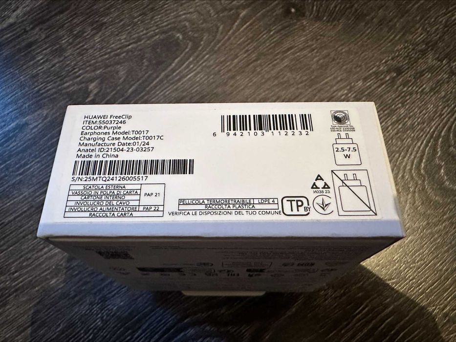 Наушники Huawei Free Clip новая модель