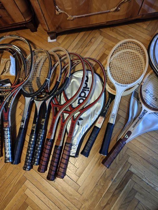Rachete tenis profesonale si/sau vintage , dar si squash ,badminton :