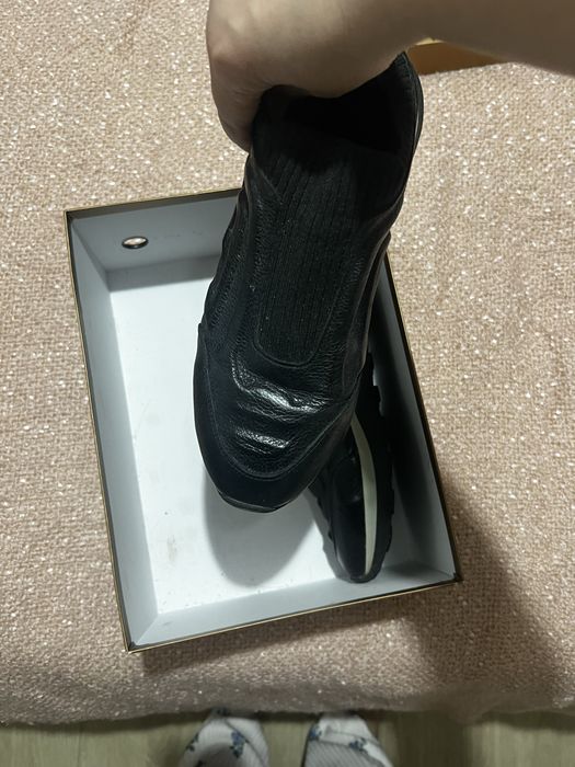 Кожаные турецкие кроссовки демисезон