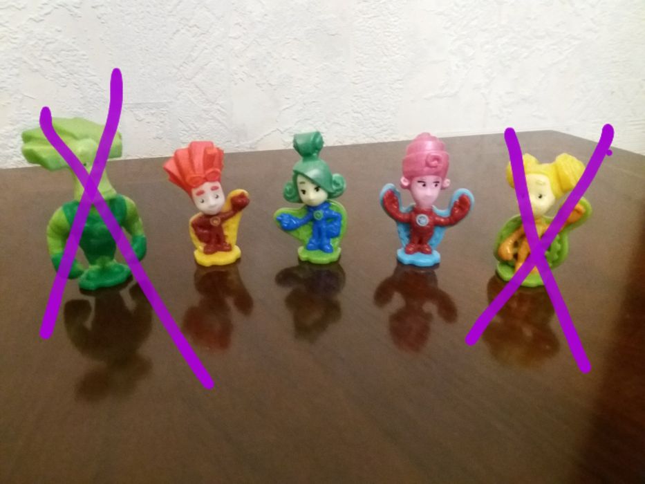 Фиксики киндер сюрприз