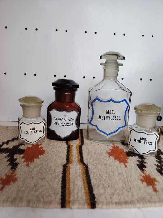 Lot de sticle de farmacie