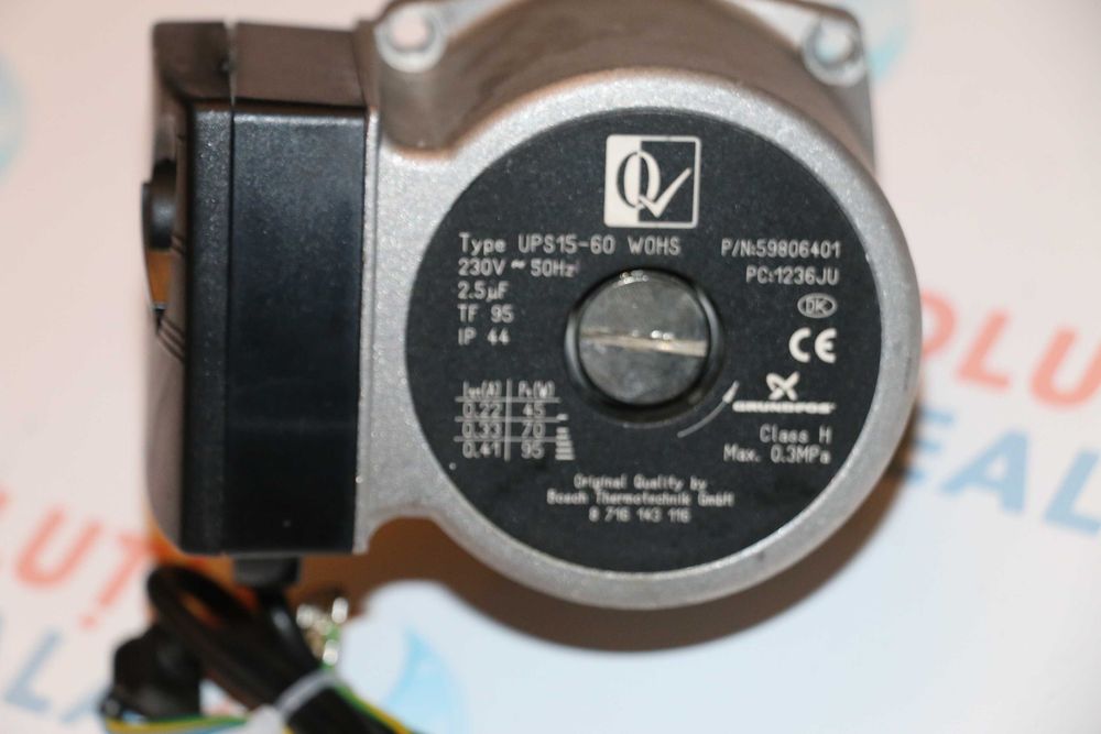 Pompa Bosch Grundfos UPS 15-60 H0HS centrala termica Bosch sau Buderus