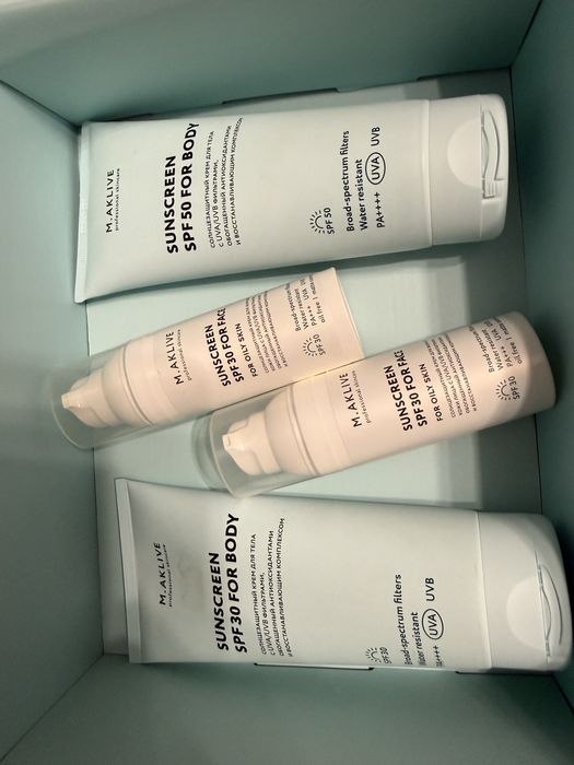 Маклайв кремы солнцезащитные