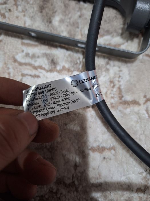 Trapied telescopic cu led