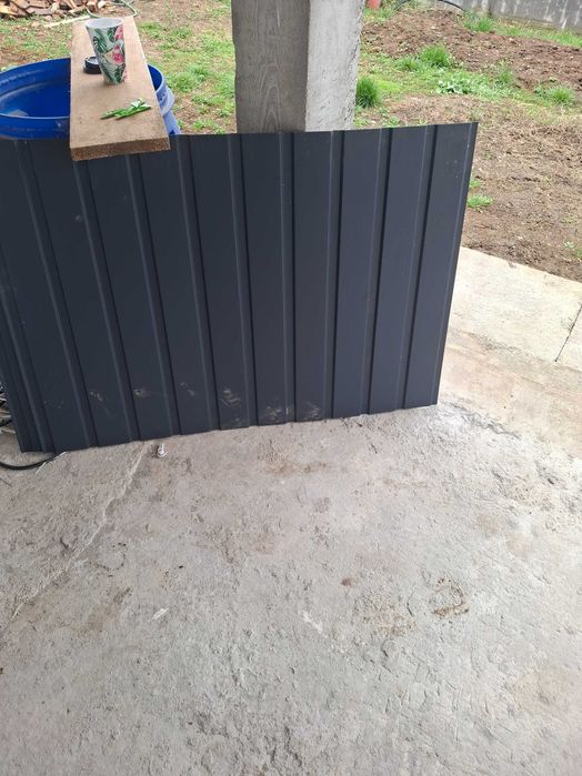 Saciag metalic gri atracid si coltare pentru saciag