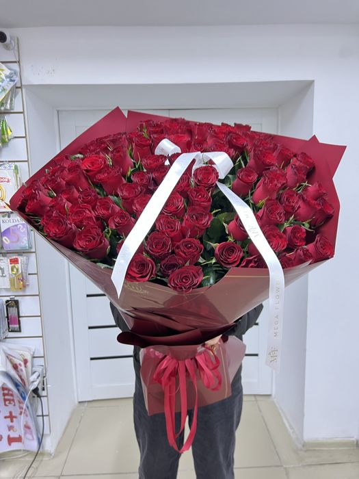 Розы Алматы цветы