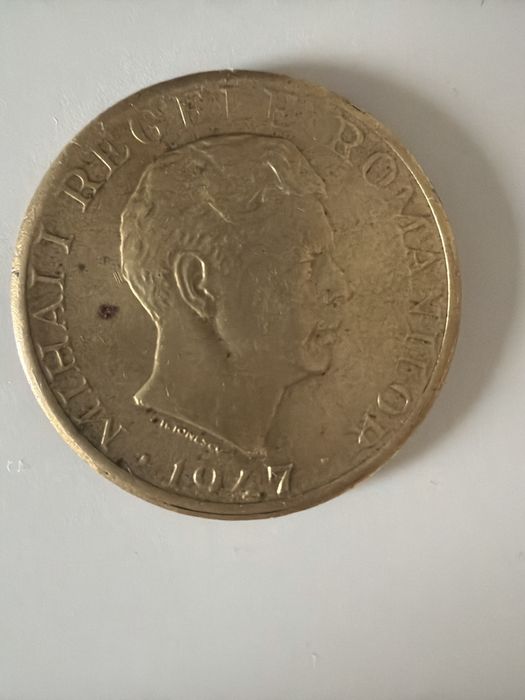 Moneda Regele Mihai 1947 10 000 lei