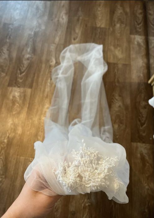 Rochie de mireasa ivoire, la comanda, ca noua