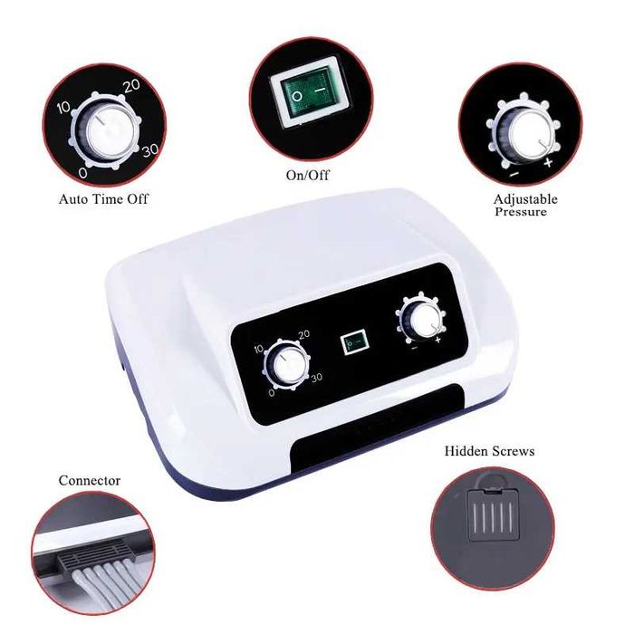 НОВ Пълен Комплект апарат за лимфен дренаж и пресотерапия