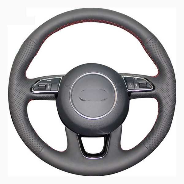 Калъф за волан шиещ Ауди - A1,A3,A5,A7  2013-2015 / Audi