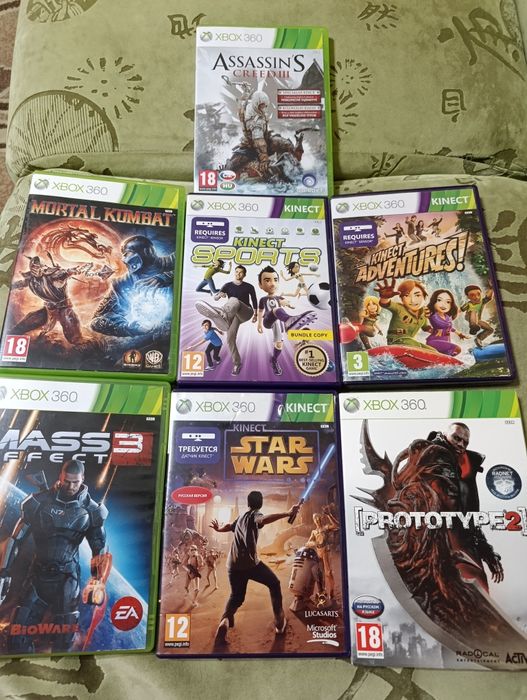 Продам XBox 360 slim+ kinect