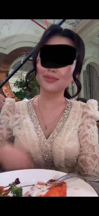 Нежное платье на вечер