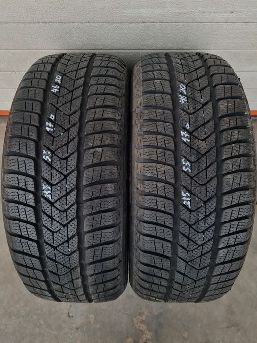 Зимни гуми 2 броя PIRELLI SottoZero3 215 55 R17 дот 4620