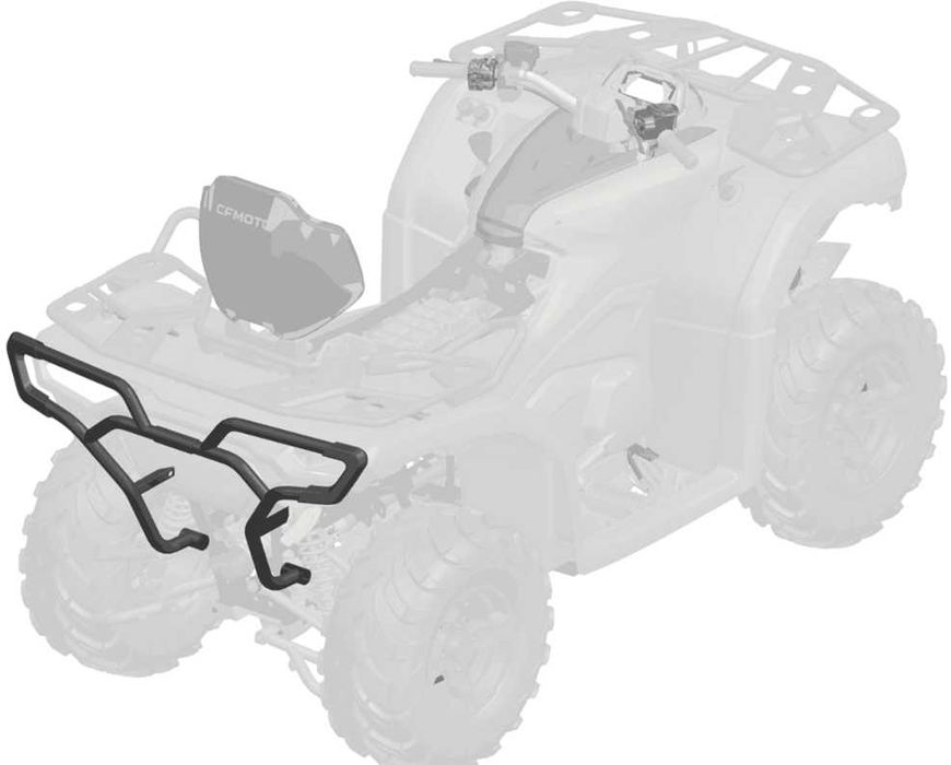 НОВ Заден Ролбар за 2022-26 CF400 CF500 X4 X4 450L 520L