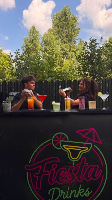 Bar Mobil FIESTA DRINKS-Cocktailurile noastre,amintirile voastre!+ARTIFICII-pirotehnist profesional
