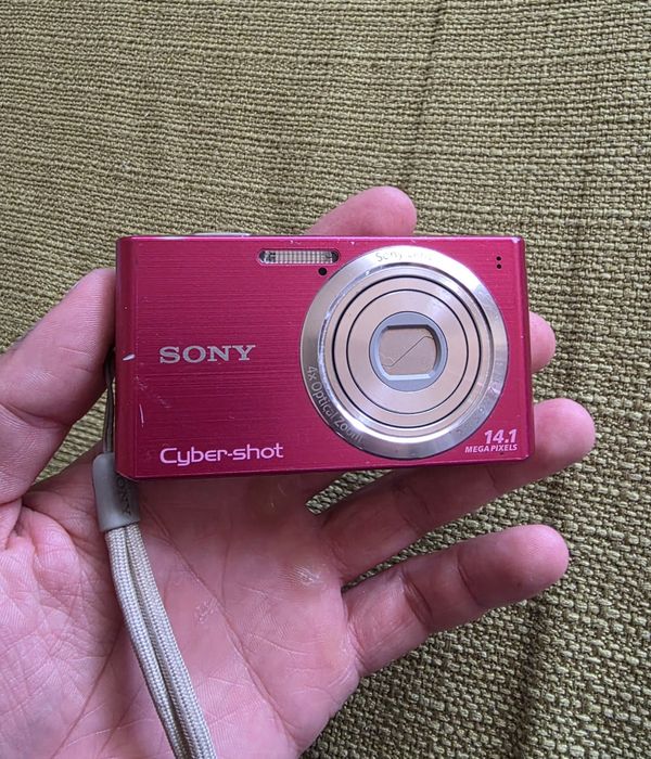 Sony SteadyShot DSC-W610 Aparat Foto Digital Camera Compact Roz Cadou