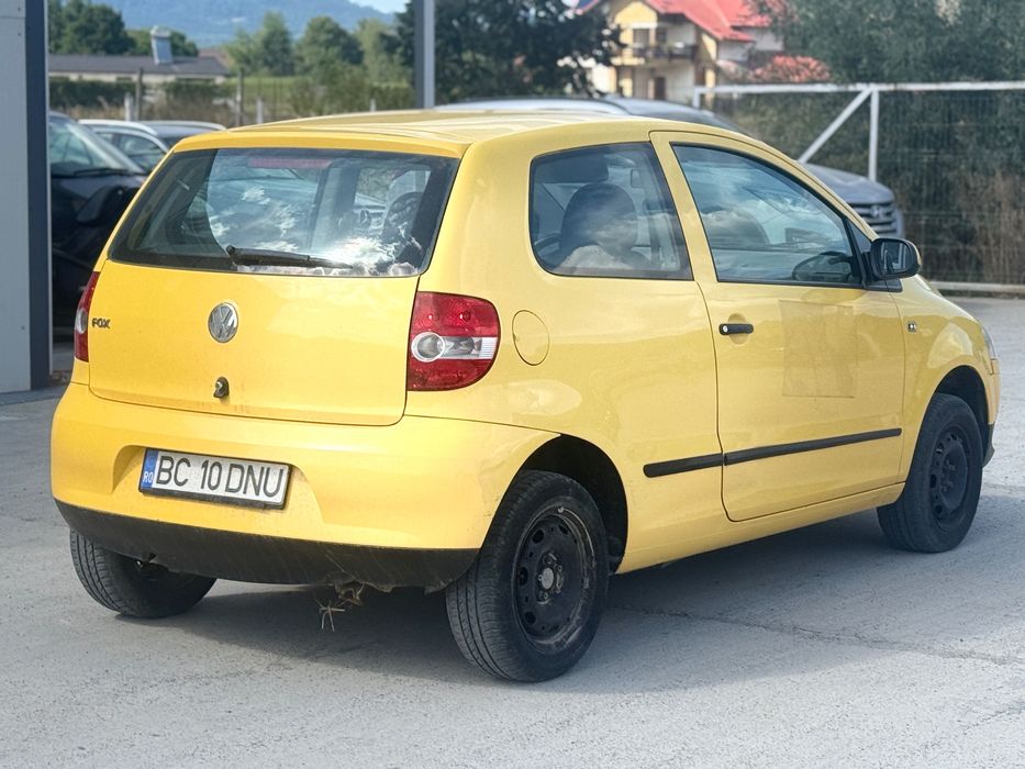 Volkswagen Fox 1.2 Benzină – 2007 – Acte valabile
