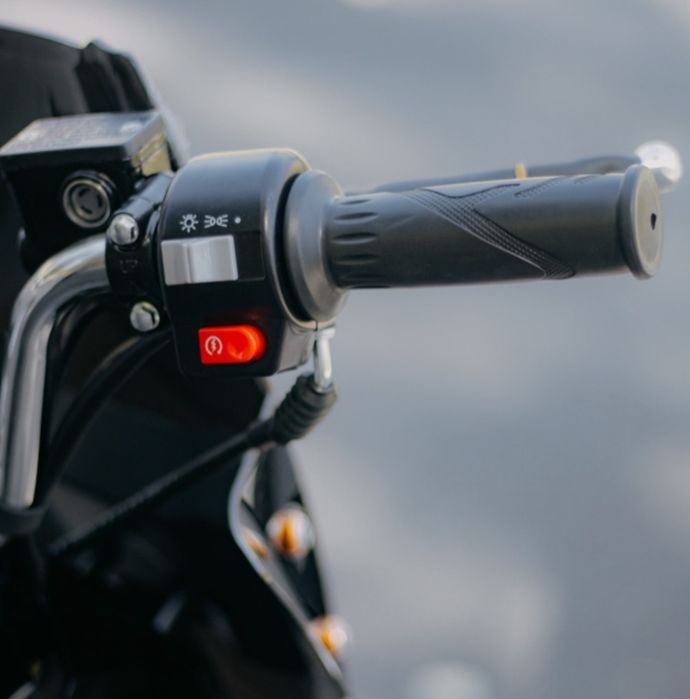 Скутер-SAMURAI черный