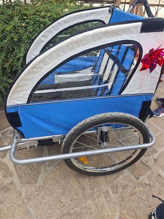 Детска рикша за колело