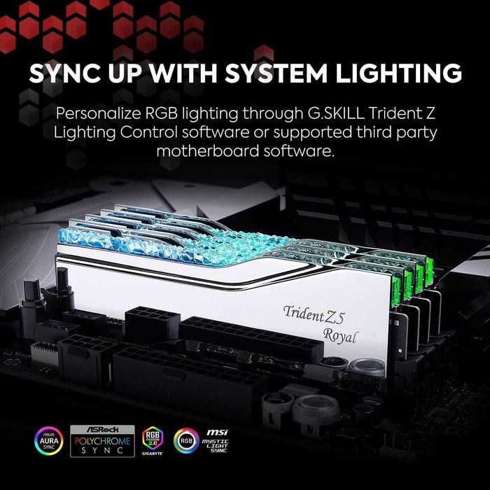 Продам оперативную память GSKILL ROYAL TRIDENT Z DDR5 8000MHZ 48GB