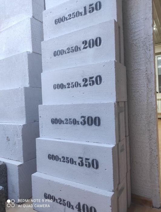 Теплоблок/газоблок. неавтоклавный газоблок