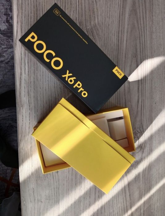poco x6 pro 5g  гарантия есть