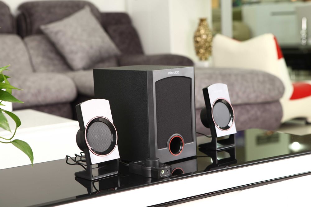 Колонки Стереосистема Microlab M-111/ 2.1 / 12W RMS (3*2+6W) 1.4