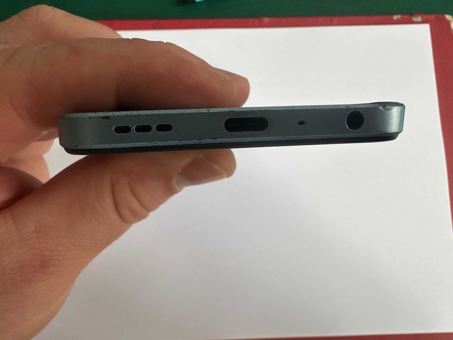 КАТО НОВ !!! Oppo А77 5G - 64GB - СИН - Две СИМ карти - Отключен