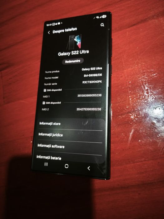 Samsung S 22 ultra