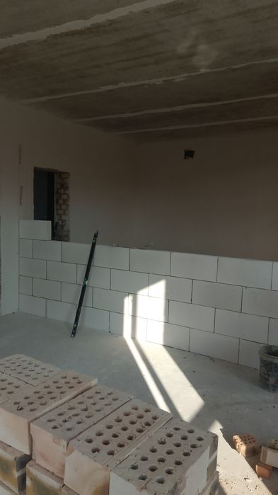 Караганда.Каменщик.Перегородка