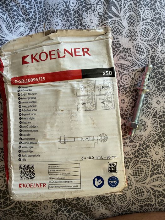 Анкерный болт KOELNER K-SR-10095/25