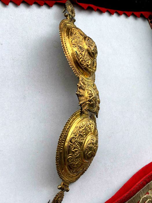 Пафти . Егейска Македония  сребро, живачна позлата